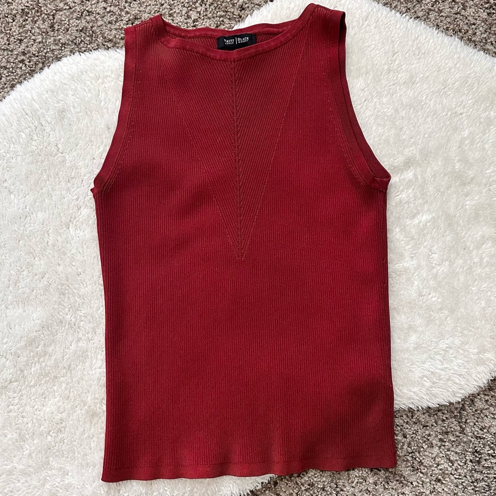 Women’s sweater tank by WHBM
